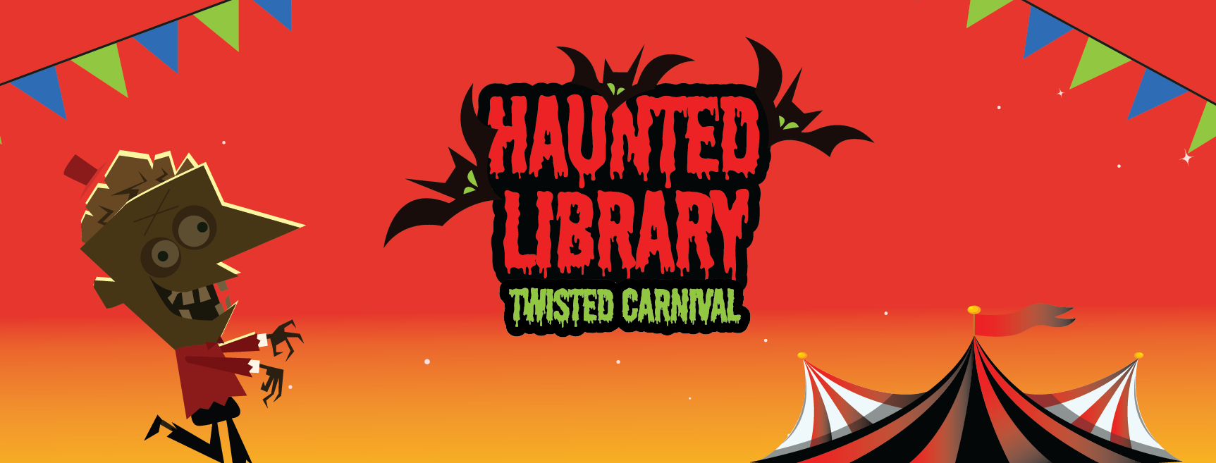 Haunted Library Twisted Carnival.